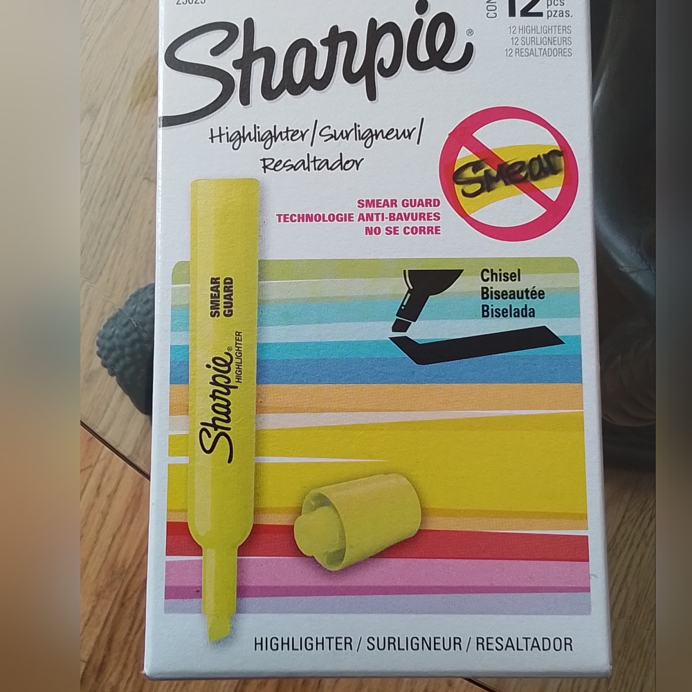 Sharpie Yellow Highlighter